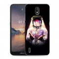 Дизайнерский силиконовый чехол для Nokia 1.3 Космонавт