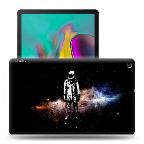 Дизайнерский силиконовый чехол для Samsung Galaxy Tab A 10.1 (2019) Космонавт