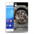 Дизайнерский пластиковый чехол для Sony Xperia Z3+ Космонавт