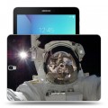 Дизайнерский силиконовый чехол для Samsung Galaxy Tab S3 Космонавт