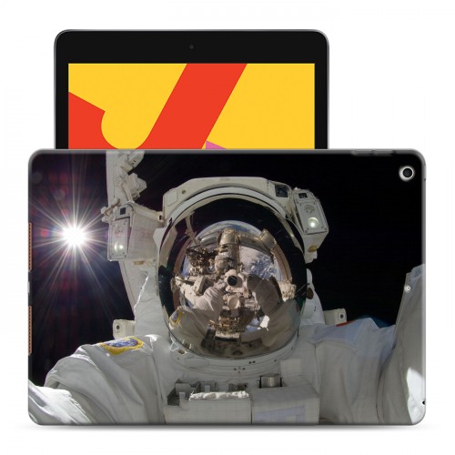 Дизайнерский силиконовый чехол для Ipad 10.2 (2019) Космонавт