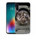 Дизайнерский силиконовый чехол для Meizu 16T Космонавт