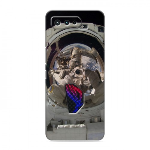 Дизайнерский силиконовый чехол для ASUS ROG Phone 5 Космонавт