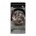 Дизайнерский силиконовый с усиленными углами чехол для Google Pixel 6 Космонавт
