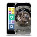 Дизайнерский пластиковый чехол для Nokia Lumia 530 Космонавт