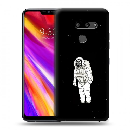 Дизайнерский пластиковый чехол для LG G8 ThinQ Космонавт