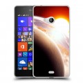 Дизайнерский пластиковый чехол для Microsoft Lumia 540 Солнце