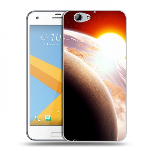 Дизайнерский силиконовый чехол для HTC One A9S Солнце