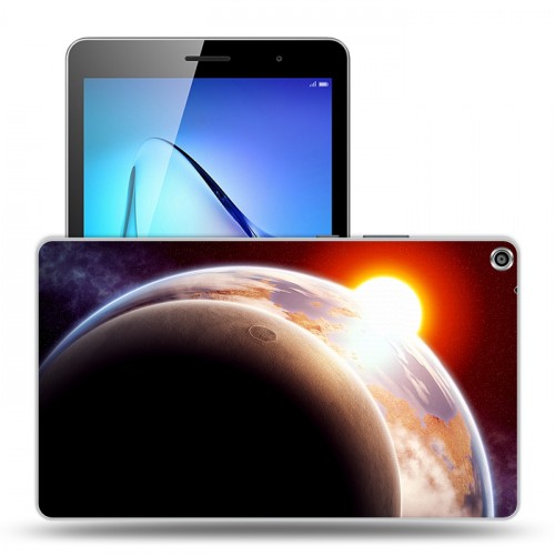 Дизайнерский силиконовый чехол для Huawei MediaPad T3 8 Солнце