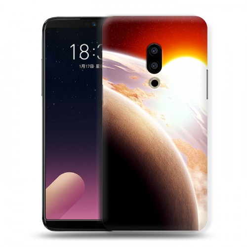 Дизайнерский пластиковый чехол для Meizu 15 Plus Солнце