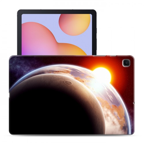 Дизайнерский силиконовый чехол для Samsung Galaxy Tab S6 Lite Солнце