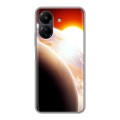 Дизайнерский силиконовый чехол для Xiaomi Poco C65 Солнце