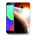 Дизайнерский пластиковый чехол для Meizu MX4 Солнце