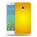Дизайнерский силиконовый чехол для Alcatel One Touch POP 3 5 Солнце