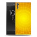 Дизайнерский пластиковый чехол для Sony Xperia XZs Солнце