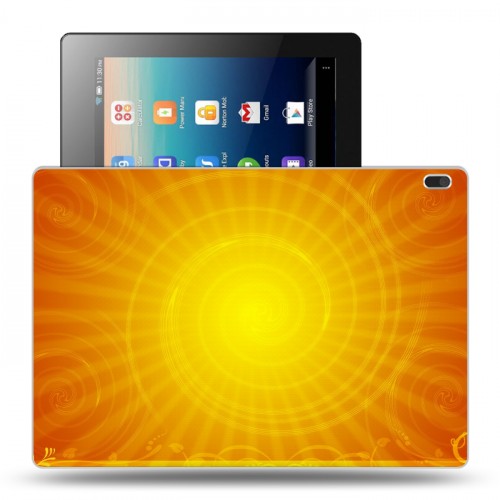 Дизайнерский силиконовый чехол для Lenovo Tab 4 10 Солнце