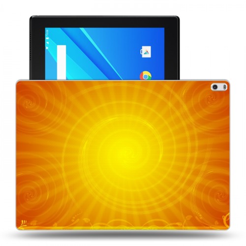 Дизайнерский силиконовый чехол для Lenovo Tab 4 10 Plus Солнце
