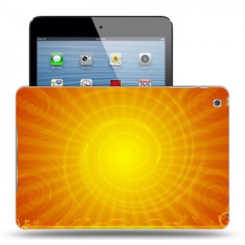 Дизайнерский пластиковый чехол для Ipad Mini Солнце