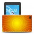 Дизайнерский силиконовый чехол для Lenovo Tab E7 Солнце