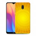 Дизайнерский силиконовый с усиленными углами чехол для Xiaomi RedMi 8A Солнце