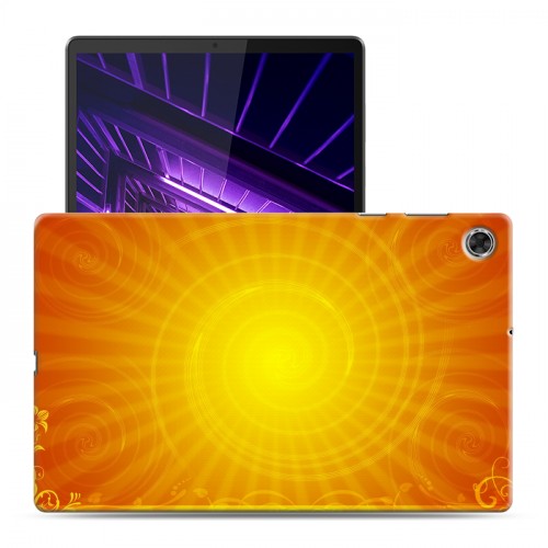 Дизайнерский силиконовый чехол для Lenovo Tab M10 Plus Солнце