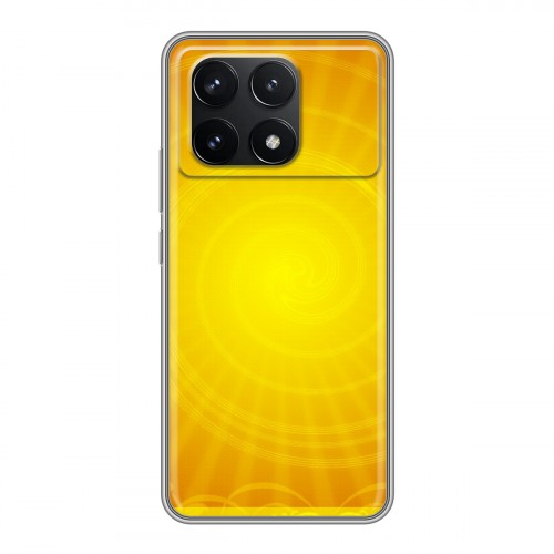 Дизайнерский силиконовый чехол для Xiaomi Redmi K70 5G Солнце