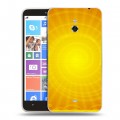 Дизайнерский пластиковый чехол для Nokia Lumia 1320 Солнце