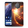 Дизайнерский силиконовый чехол для Nokia 9 PureView Солнце