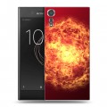 Дизайнерский пластиковый чехол для Sony Xperia XZs Солнце