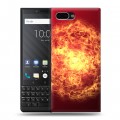 Дизайнерский пластиковый чехол для BlackBerry KEY2 Солнце