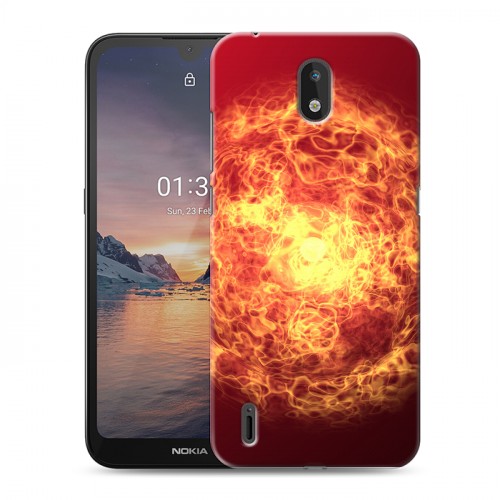 Дизайнерский силиконовый чехол для Nokia 1.3 Солнце