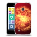 Дизайнерский пластиковый чехол для Nokia Lumia 530 Солнце