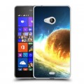 Дизайнерский пластиковый чехол для Microsoft Lumia 540 Солнце