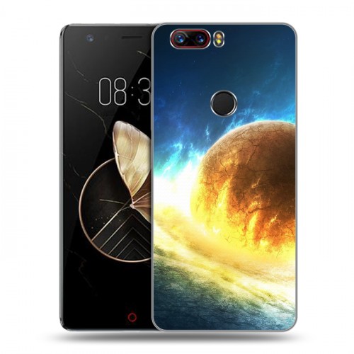 Дизайнерский пластиковый чехол для ZTE Nubia Z17 Солнце