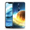 Дизайнерский силиконовый чехол для Nokia 5.1 Plus Солнце