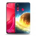 Дизайнерский пластиковый чехол для Huawei Nova 4 Солнце