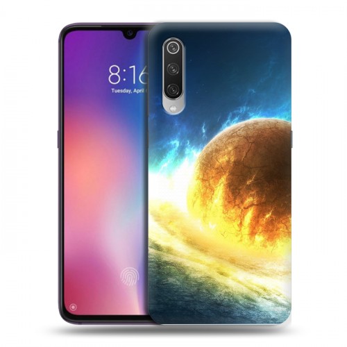 Дизайнерский силиконовый с усиленными углами чехол для Xiaomi Mi9 Солнце