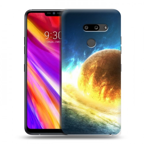 Дизайнерский пластиковый чехол для LG G8 ThinQ Солнце