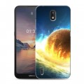 Дизайнерский силиконовый чехол для Nokia 1.3 Солнце