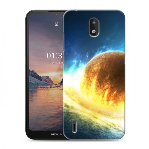 Дизайнерский силиконовый чехол для Nokia 1.3 Солнце