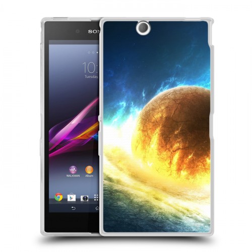 Дизайнерский пластиковый чехол для Sony Xperia Z Ultra  Солнце