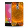 Дизайнерский силиконовый чехол для Lenovo K6 Солнце