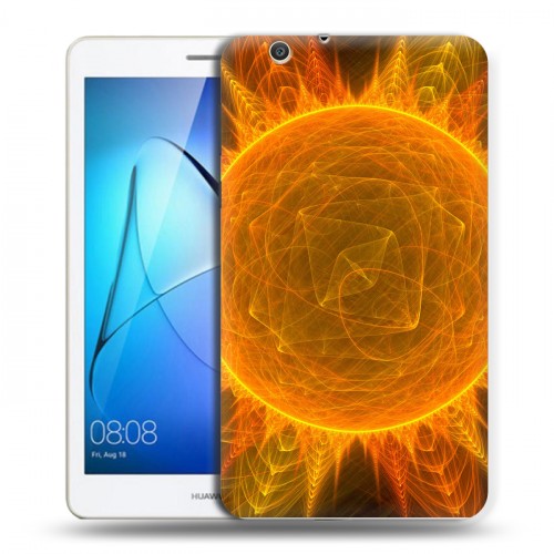 Дизайнерский силиконовый чехол для Huawei MediaPad T3 7 3G Солнце