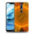 Дизайнерский пластиковый чехол для Nokia 5.1 Plus Солнце