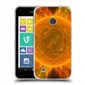 Дизайнерский пластиковый чехол для Nokia Lumia 530 Солнце