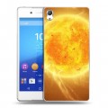 Дизайнерский пластиковый чехол для Sony Xperia Z3+ Солнце