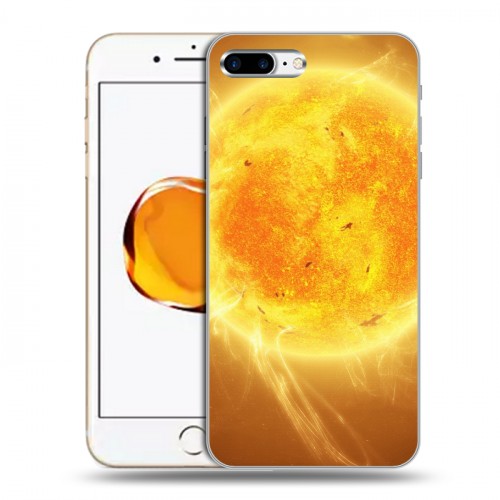 Дизайнерский силиконовый чехол для Iphone 7 Plus / 8 Plus Солнце