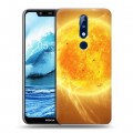 Дизайнерский пластиковый чехол для Nokia 5.1 Plus Солнце