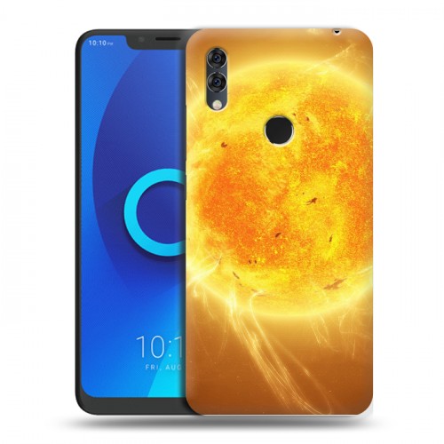 Дизайнерский силиконовый чехол для Alcatel 5V Солнце