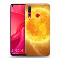 Дизайнерский пластиковый чехол для Huawei Nova 4 Солнце